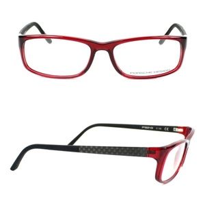 Porsche Design - P'8243-C Red Rx Eyeglasses 54-15-135
